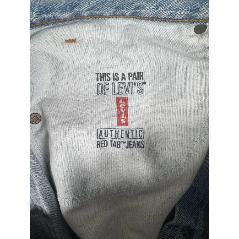 Vintage Levi's 550 Jeans‎ Made in USA 38x32 Relaxed Fit Dad Men's Red Tab Y2K 00